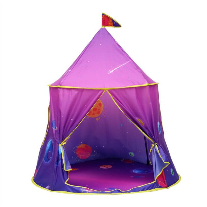Wonder Ruimte Baby Play Tent Ruimte Raket Kasteel Pop Up Kids Playhouse Outdoor Activiteit Spel Speelgoed Voor Jongens En Meisjes: tent B