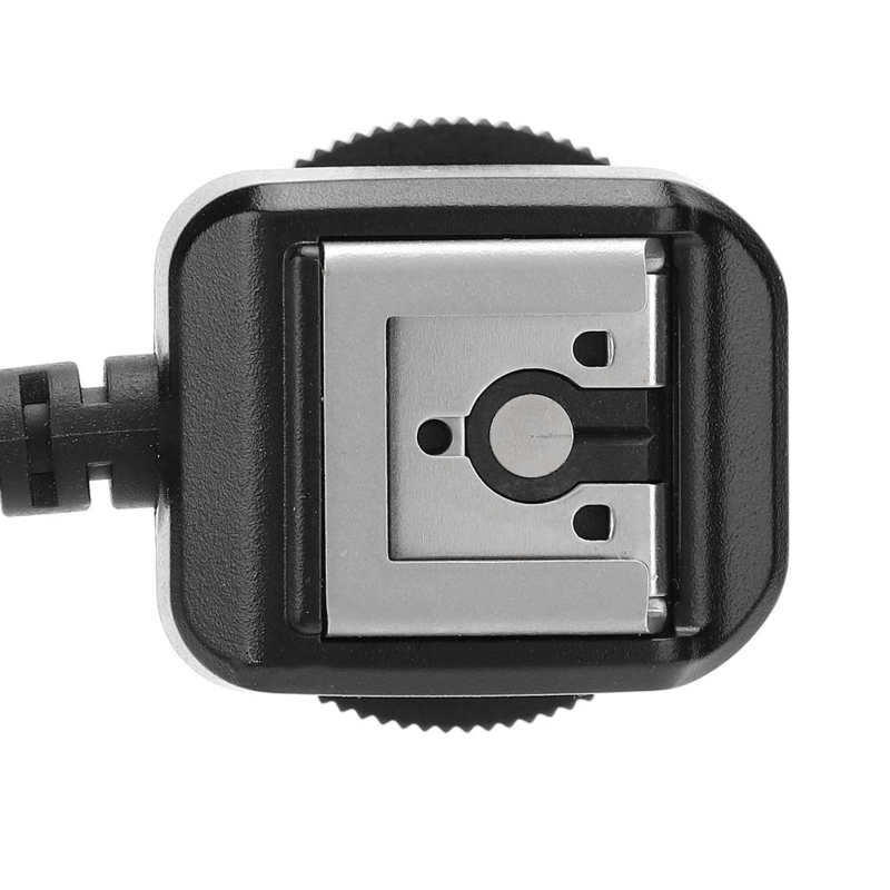 Meike MK-FA02 Camera Flash Sync Cable 3M 9.8ft TTL Shoe Flash Light Synchro Cable Cord for Sony A7 Camera Flashlight