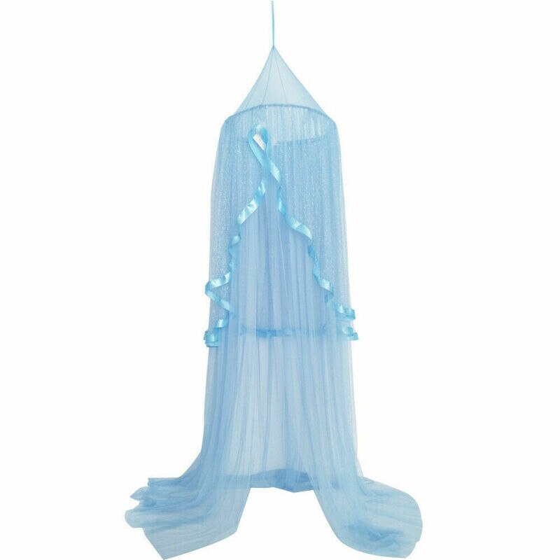 Newest Hanging Kids Baby Bedding Dome Bed Canopy Cotton Mosquito Net Bedcover Curtain For Baby Kids Reading Playing