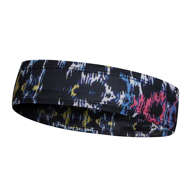 1 pièces camouflage Couple sport bandeau de sueur style européen Turban pour Yoga cyclisme en cours d'exécution: Leopard stripes