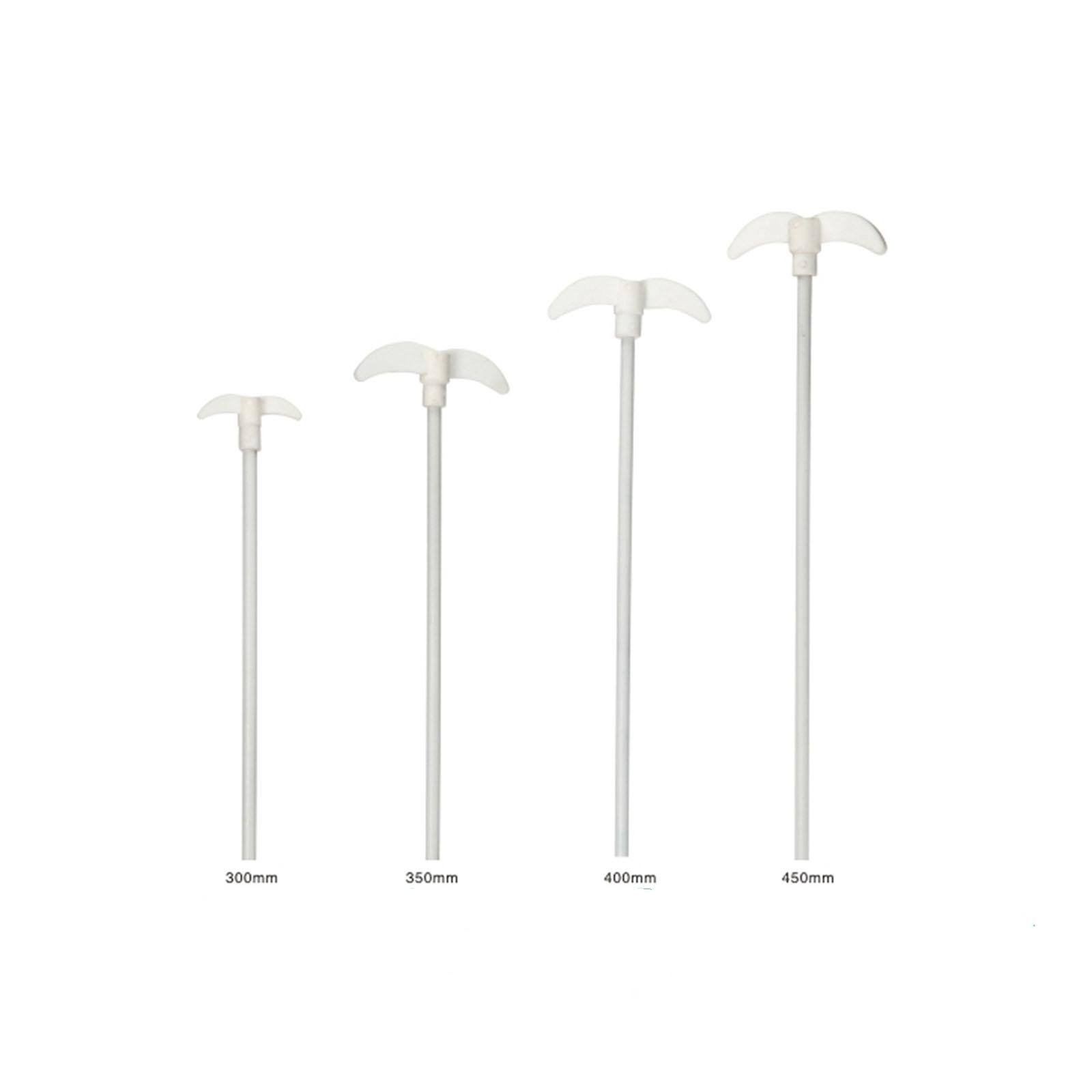 Length 300/350/400/450mm PTFE Stirring Rod Bar Lab Electric Mixing Equipment Corrosion Resistant