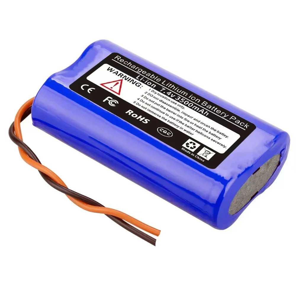 18650 7,4 V 3500mAh Li-Ionen-Akku mit Leiterplatte schutz platine