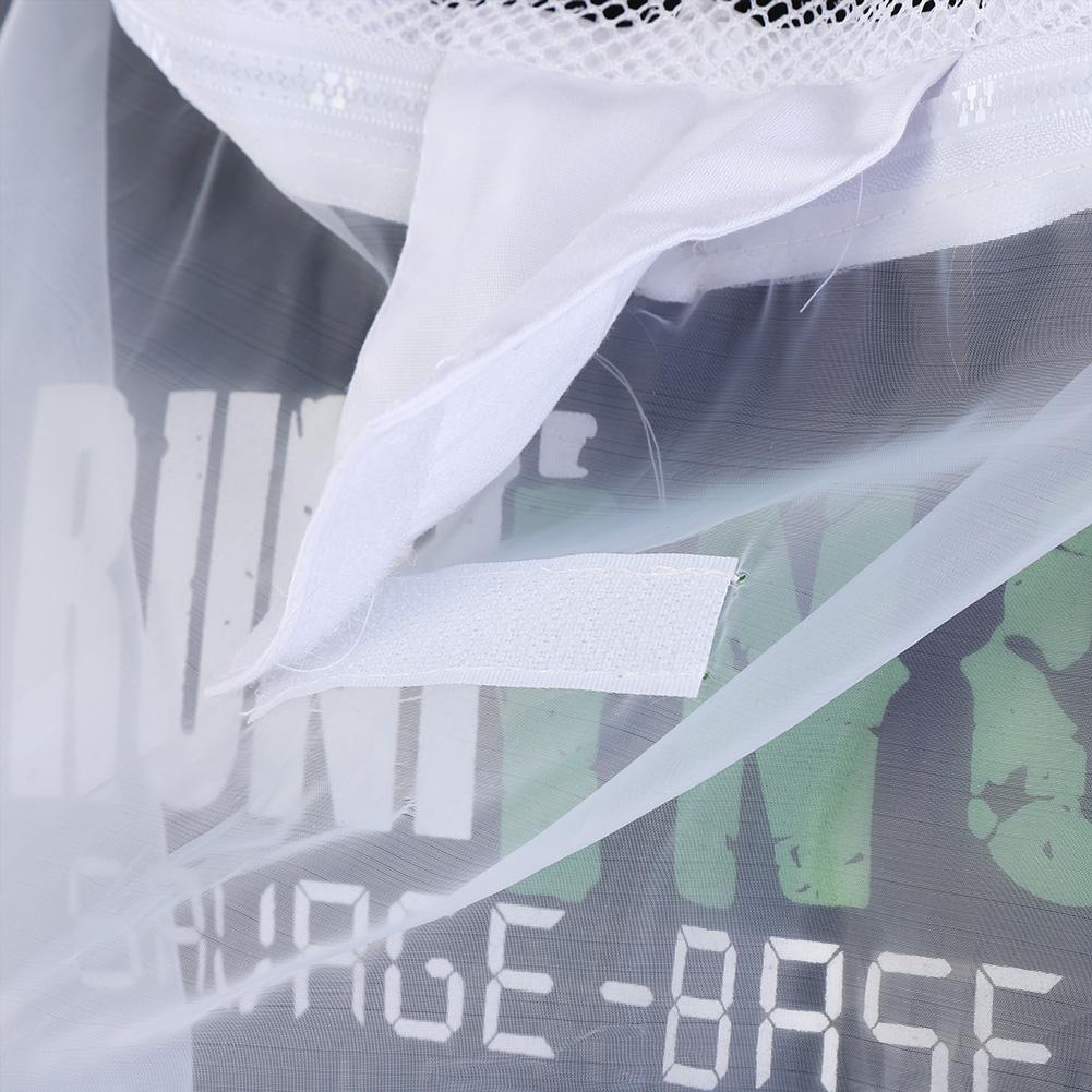 Professionele Imker Jas Transparante Bijenteelt Beschermende Pak Apparatuur met Hooded Sluier Bee Honing Gereedschap: Default Title