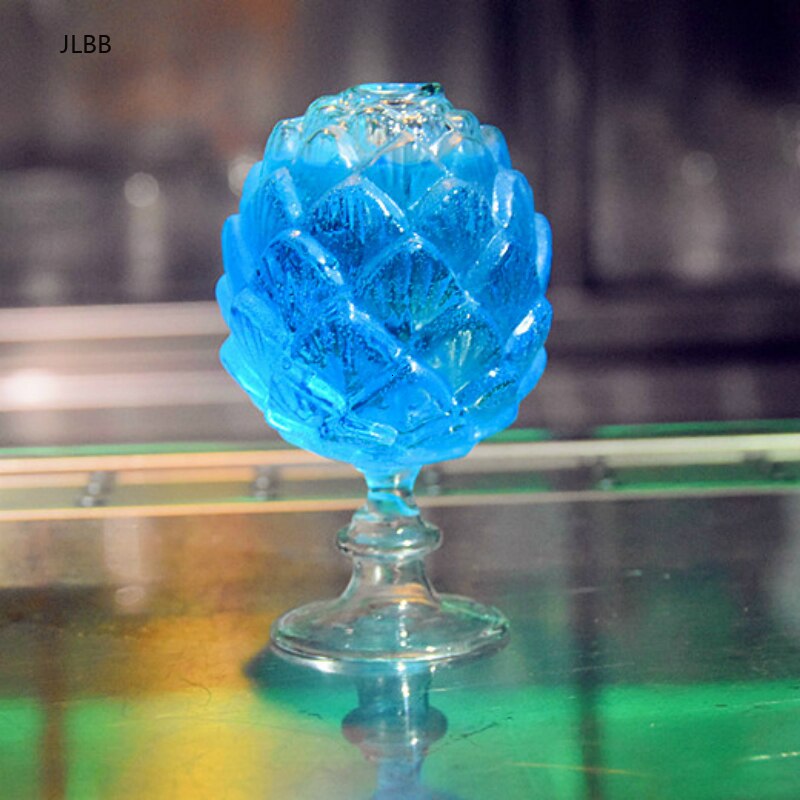 Dragon Egg Molecule Smoky Cocktail Glass Bar Pine Cone Sour Mix Wine Goblet Devil Fruit Juice Agave Glassware Special Drinks Cup