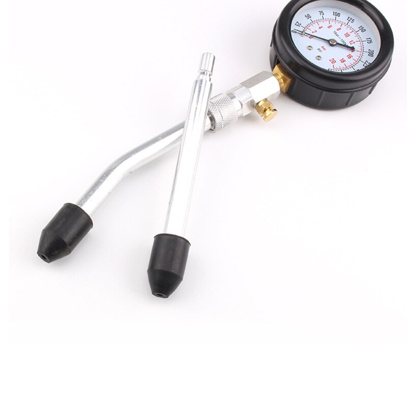 Petrol Engine Cylinder Compression Tester Kit Automotive Tool Gauge Pressure Gauge Tester Kit Car Motorcycle