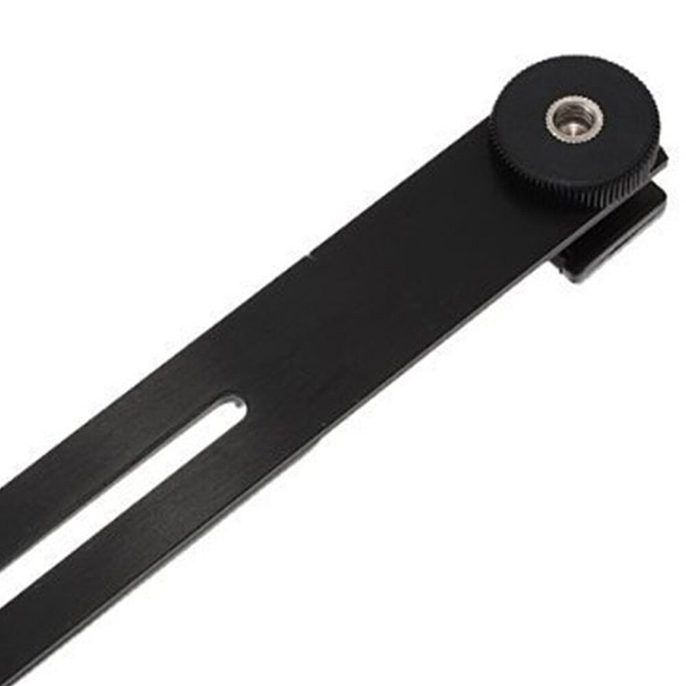 Bracket Universal Tripod Stand Metal Dual Head Camcorder Arm Camera Fill Light Shoe Flash Lamp