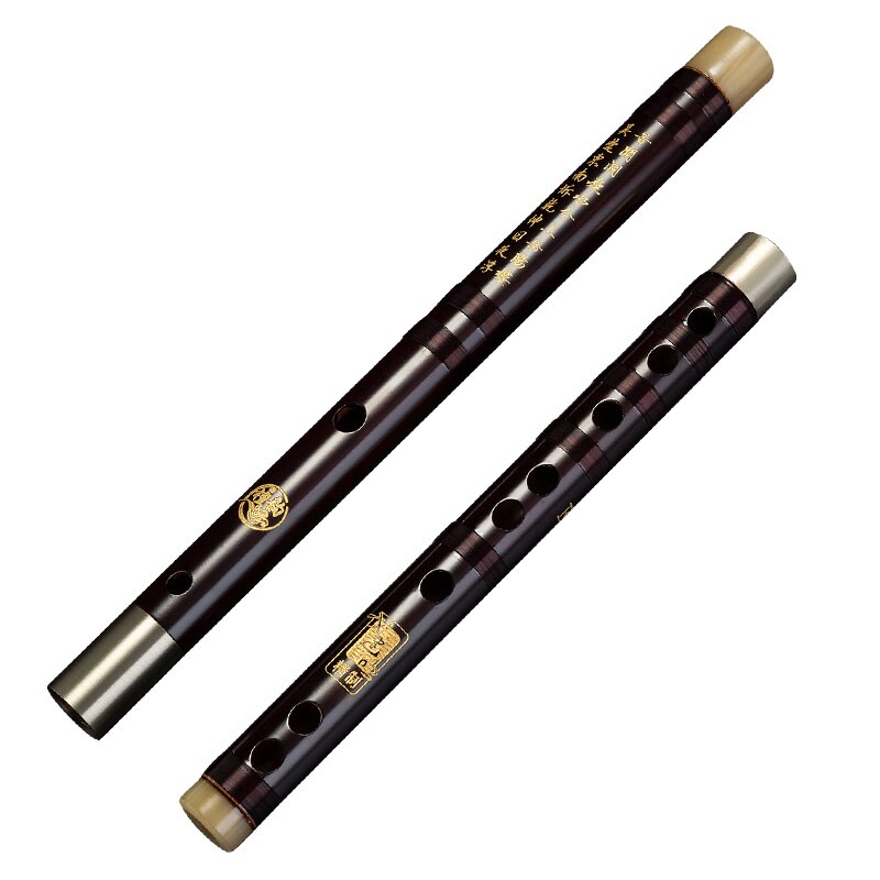 1PC Chinese Traditional 8 Hole Bamboo Flute Vertical Flute Clarinet Student Musical Instrument Wood Color