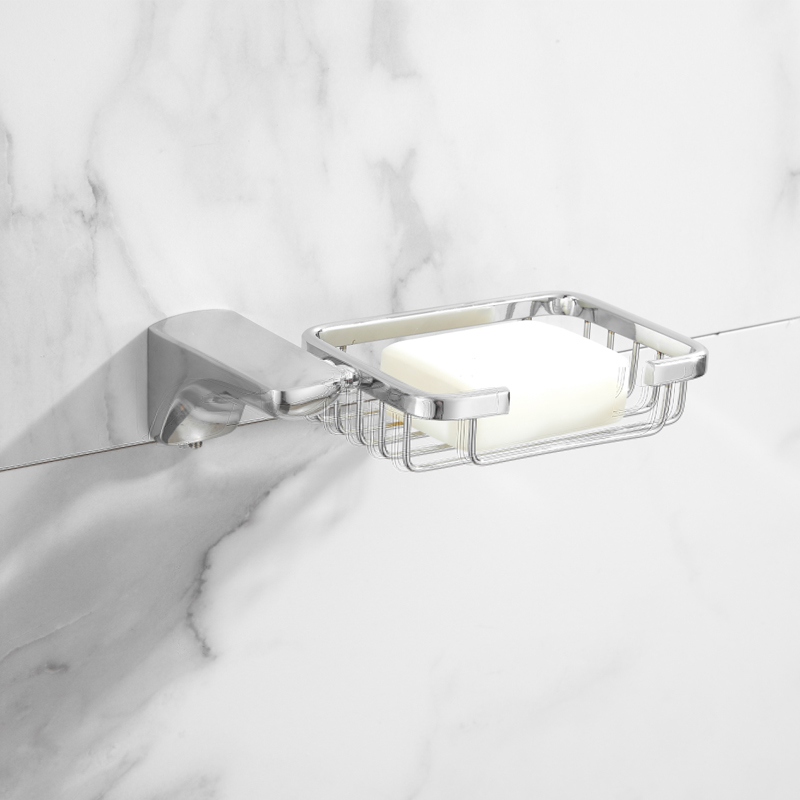 Hoogwaardige Roestvrijstalen Badkameraccessoires Set, Badkamerhaak, Papierhouder, Handdoekstang, Handdoekring, Badkamersets, Chromen 13700: Bordeaux