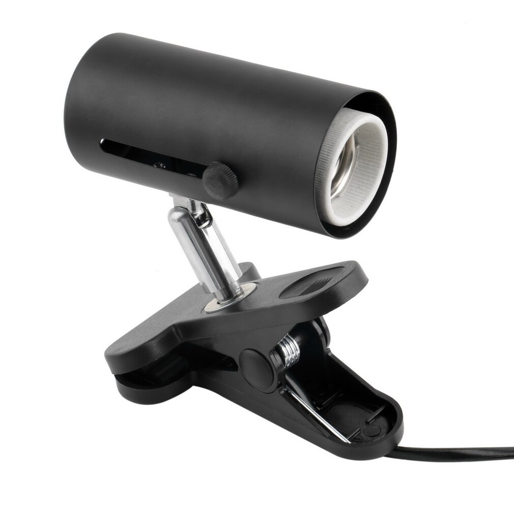 OCDAY Aquarium Reptile Light Holder Clamp Ceramic Infrared Emitter Heat Lamp Stand