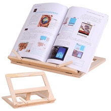 Support d&#39;étagère en bois, cadre de lecture ou tablette PC, également pupitre pour chevalet de dessin, serre-livres de table pour livre ou papeterie,