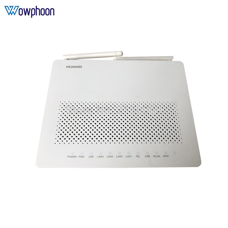 Verwendet Modem huawei hg8546m 1GE + 3FE + 1USB + 1TEL + Wifi ftth fiber Optik gpon ont 99% neue HW gpon onu