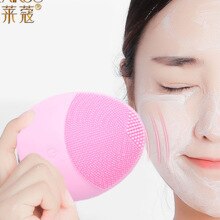 2020 nuova spazzola per la pulizia del viso in silicone mini massaggio elettrico strumento per la pulizia del viso impermeabile spazzola per la pulizia dei pori del viso profondo morbido
