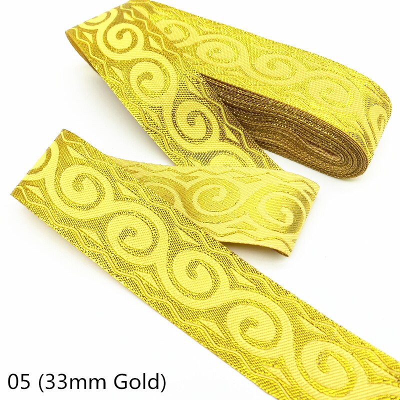Cinta de encaje bordado étnico Vintage dorado y plateado de 7 yardas, adorno bohemio, accesorios para bolsas de ropa DIY, tela bordada