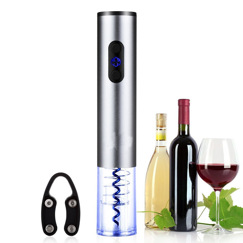 Electric Wine Bottle Opener Corkscrew Cork Remover Cordless Battery Operated 6104018060