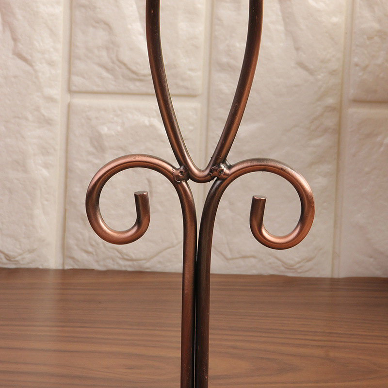 Countertop Wine Glass Rack Hold 6 Glasses Wine Racks for Home Decor Kitchen Storage