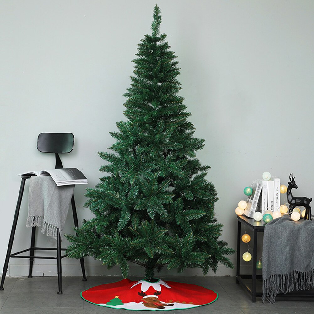 60/90/150/180cm kryptering grønt træ mini kunstigt juletræspynt juledekoration hjemindretning
