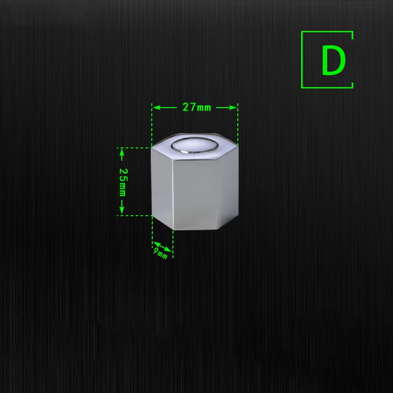 Cold Faucet Switch Handle Kitchen Bathroom Accessories Chrome Plated Shower Basin Handwheel Mixer Tap Spool Repair Parts: Bronze