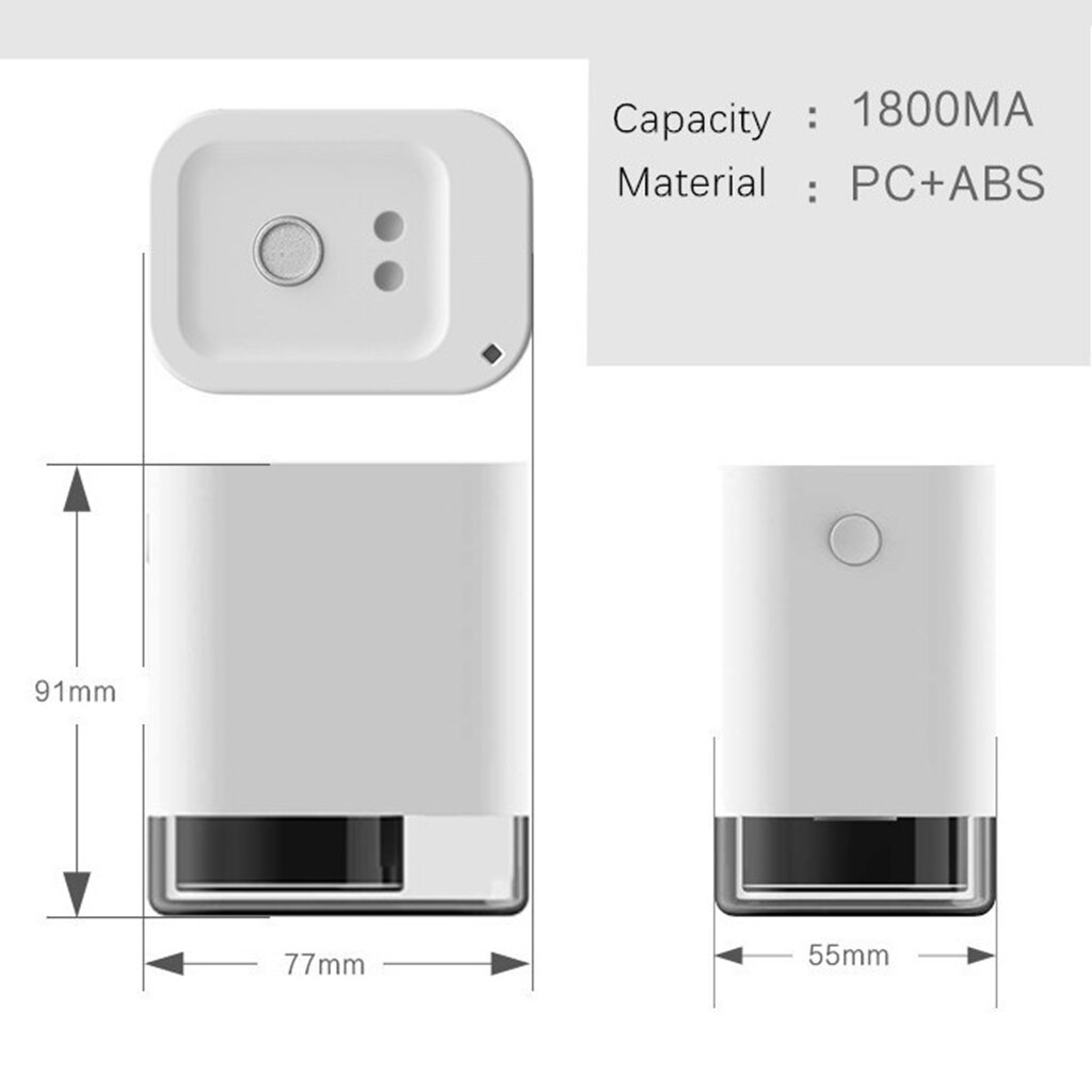 Alcohol Sprayer Automatic Induction Disinfection Sprayer Non-Contact Mist Spray Dispenser Automatic45ML Sanitizer