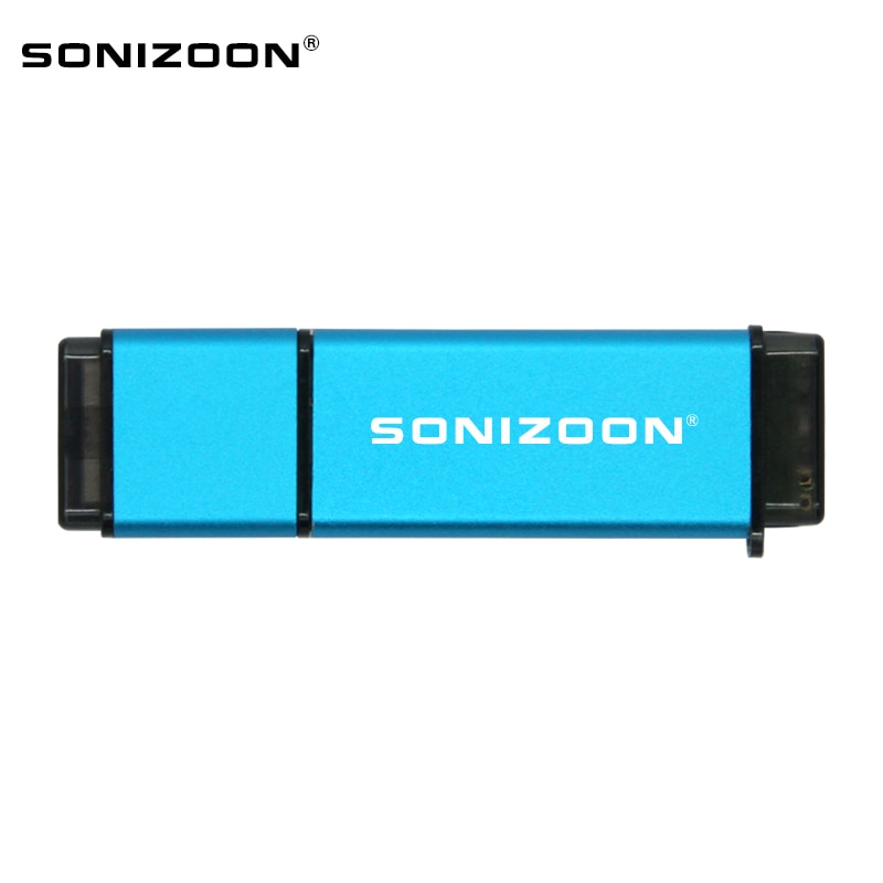 USB Flash dirve USB3.0 Pen drive SSD Solid state MLC 256GB USB Stick Windows10 systeem Pen Drive WINTOGO SONIZOON USB Flash dirve: Blauw