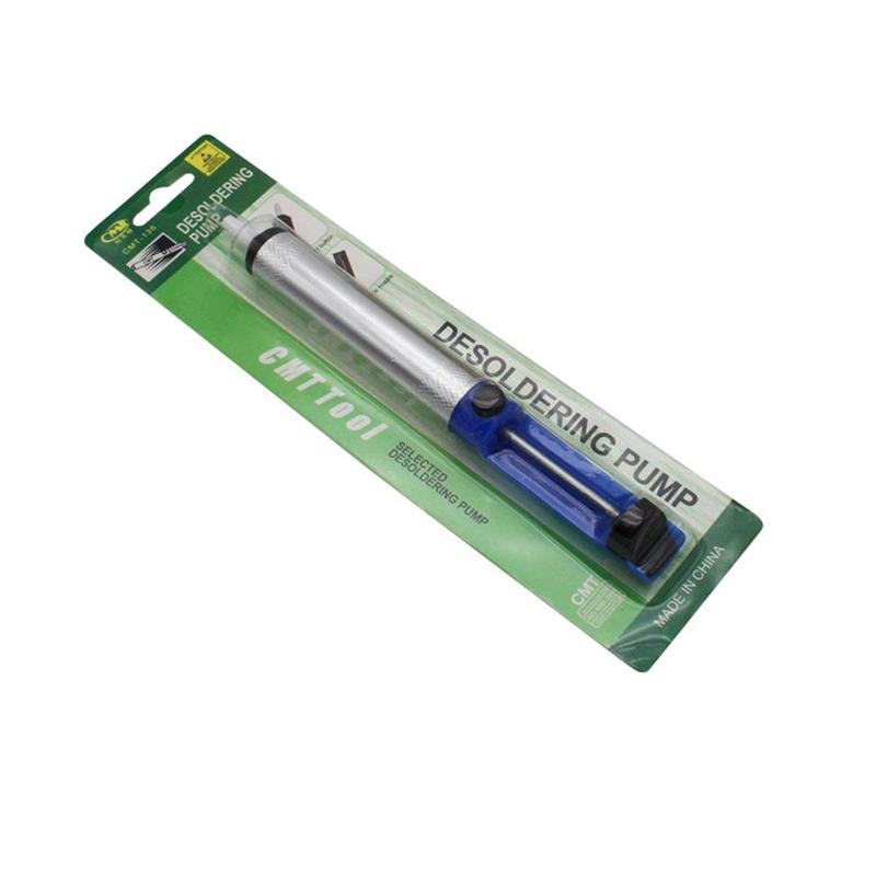 Aluminum Desoldering Pump Suction Tin Gun Soldering Removal Vacuum Sucker Tools Soldering Welding Hand Pen Iron Desolder: 3