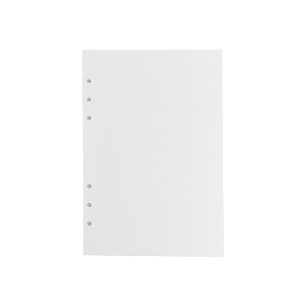 40 Sheets A5 Colorful Filler Papers Page Grid line Inside Pages Planner Filler Papers Loose-Leaf Notebook Accessories 6holes