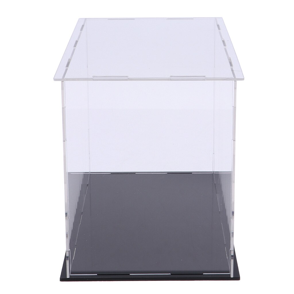9x5x6'' Transparent Acrylic Display Case Dustproof Assembled Model Show Box