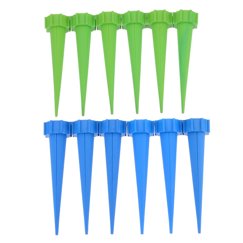 12 stk automatisk vanding vanding spike kits system haveplante blomster dryp sprinkler til energibesparende plantevandingsværktøj