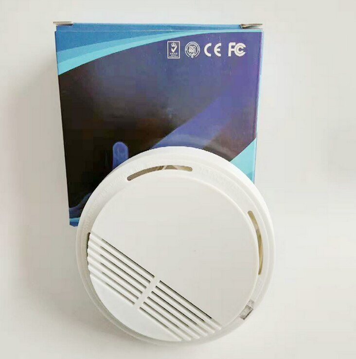 360 Degree Wired Smoke Alarm Networking Smoke Detector 12V Smoke Detector Linkage Alarm Host
