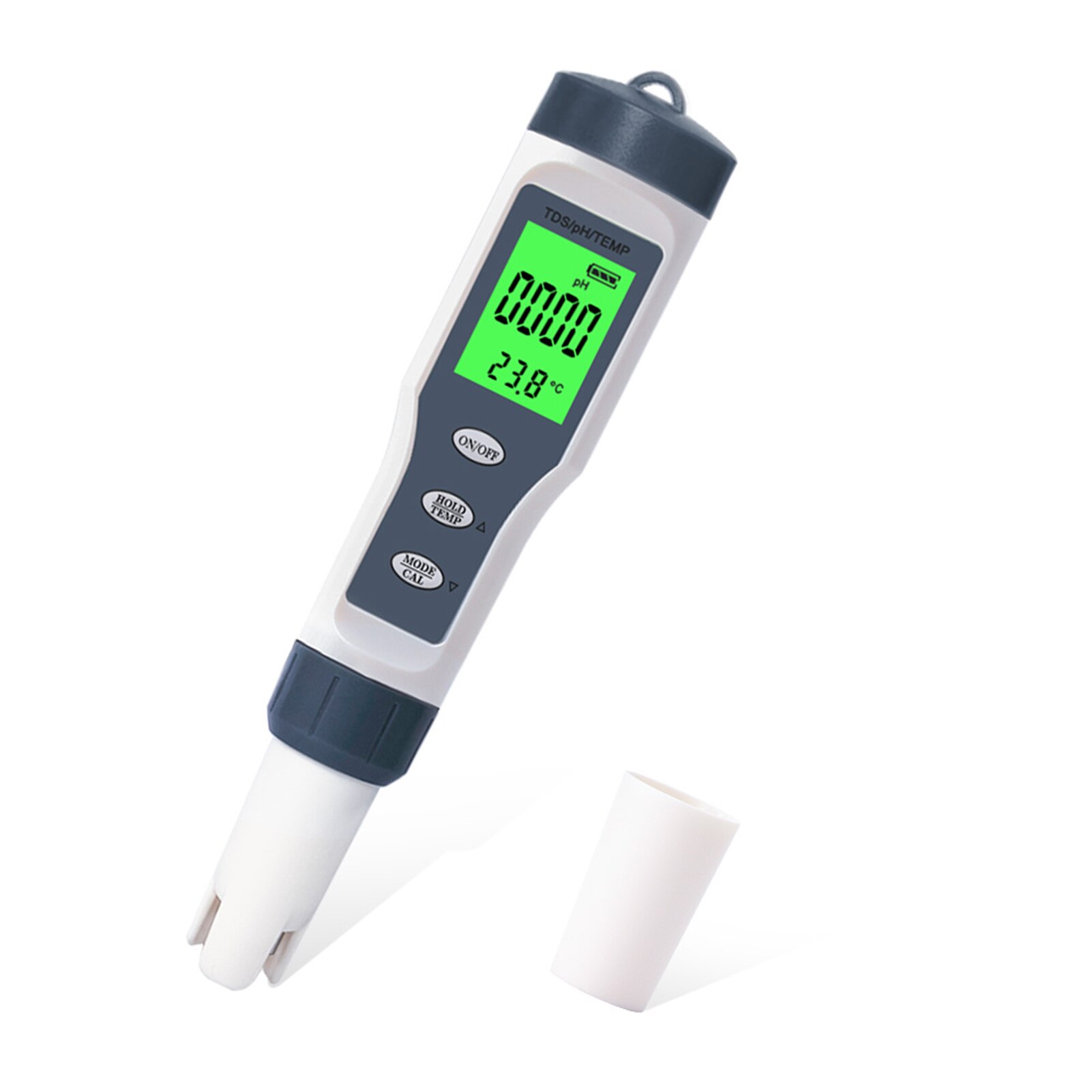 Tds Meter 3-In-1 Digitale Tds Tester Pen Ph Tds Temperatuur Meting Hoge Nauwkeurigheid 1-19999ppm &amp; 0-14 Ph Bereik Backlit Display