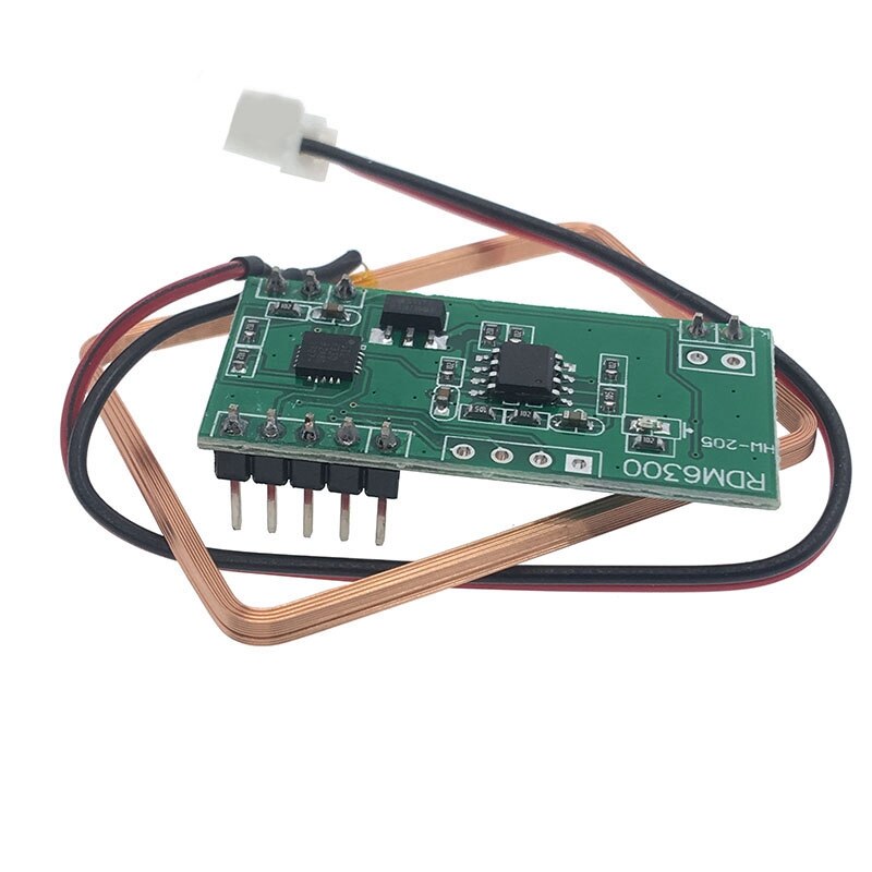 RDM630 ID Reader Module,UART 125Khz EM4100 RFID Card Key ID Reader Module RDM6300 for Arduino