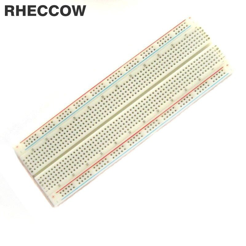 RHECCOW 10 stks MB102 Solderless Prototype PCB Breadboard 830 Tie punt MB-102
