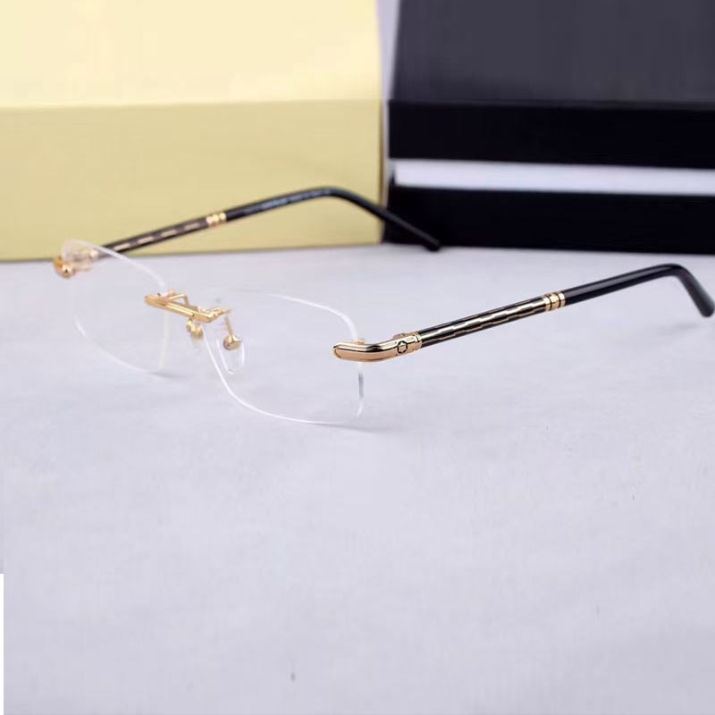 MONT – lunettes de lecture optique sans cadre pour homme, verres de , Style, MB432