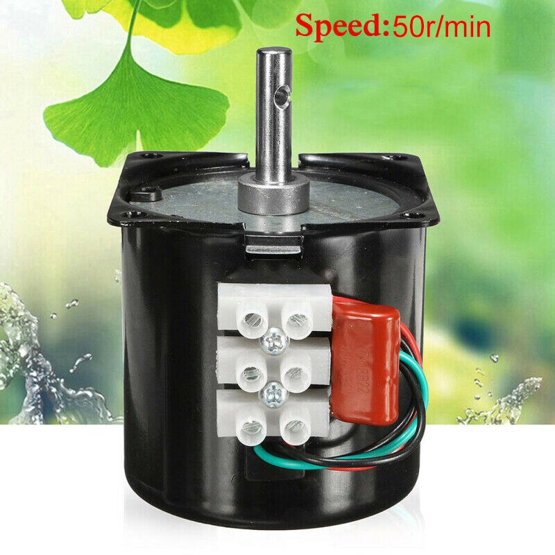 Synchrone Motor 50Rpm 60Ktyz 220V 14W Permanente Magneet Synchrone Motor Kleine Motor 50Hz 60hz