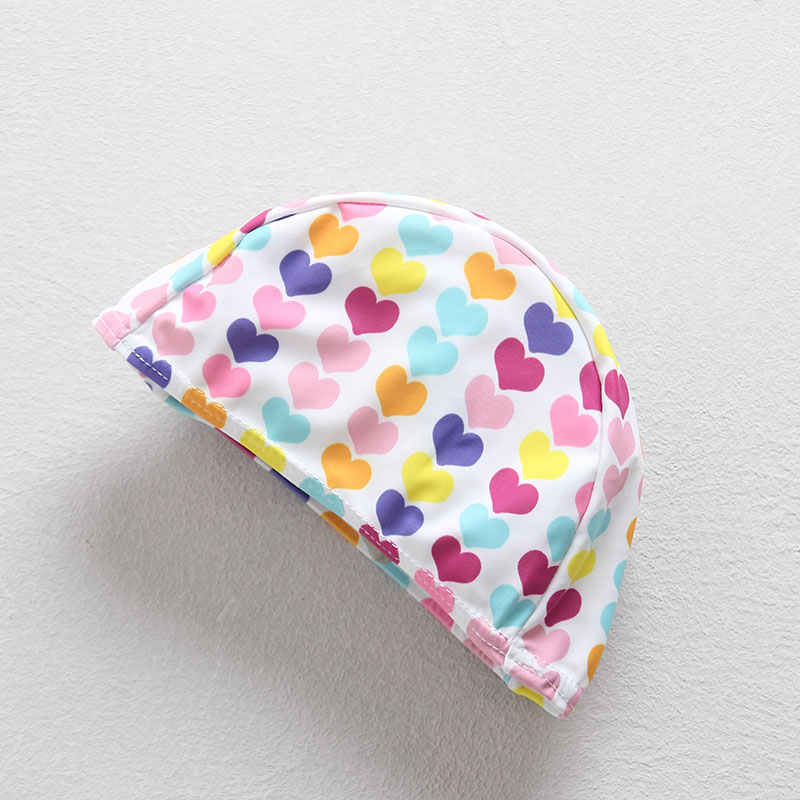 Girls Swimming Caps 2-8years Swim Hats Printed Floral Style Swimming Caps Children CZ1023