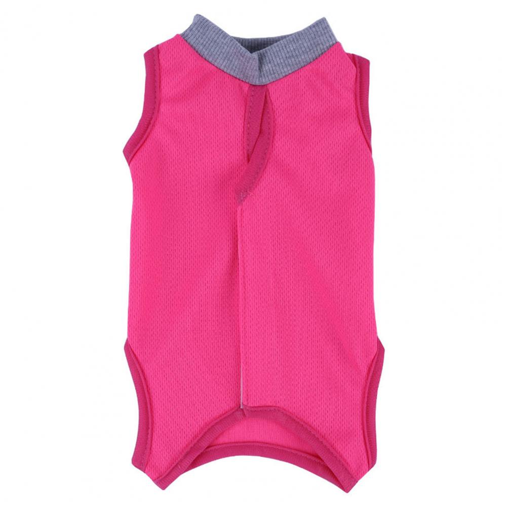 Combinaison neutre pour chat, combinaison de récupération confortable, réglable, Anti-léchage, vêtements de stérilisation, fournitures pour animaux de compagnie, gilet à sangle corporelle: L / WHITE
