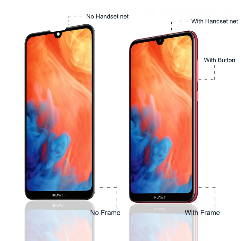 Originele Screen Voor Huawei Huawei Y7 Lcd Digitizer Vergadering Touch Display Gelden Huawei Y7 DUB-LX3 DUB-L23 DUB-LX1