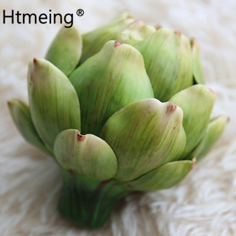 Kunstmatige Artisjok Plastic Plant Voor Keuken Thuis Art Decor Tafel Display Decoratie, 11 Cm Diameter
