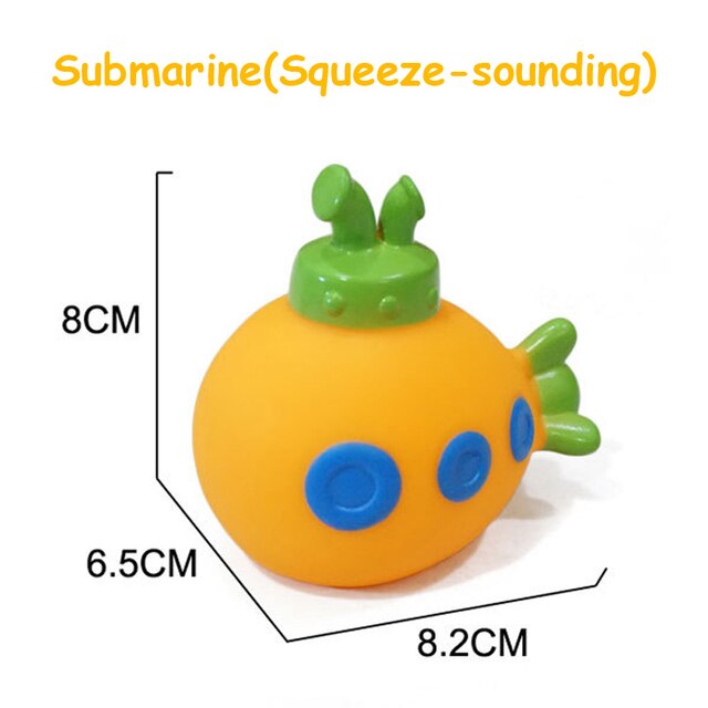 Giocattoli d&#39;acqua per bambini cartone animato classico doccia bagno macchinine treno barche bagno nuoto bagno doccia giocattoli educativi per bambini regalo: SUBMARINE