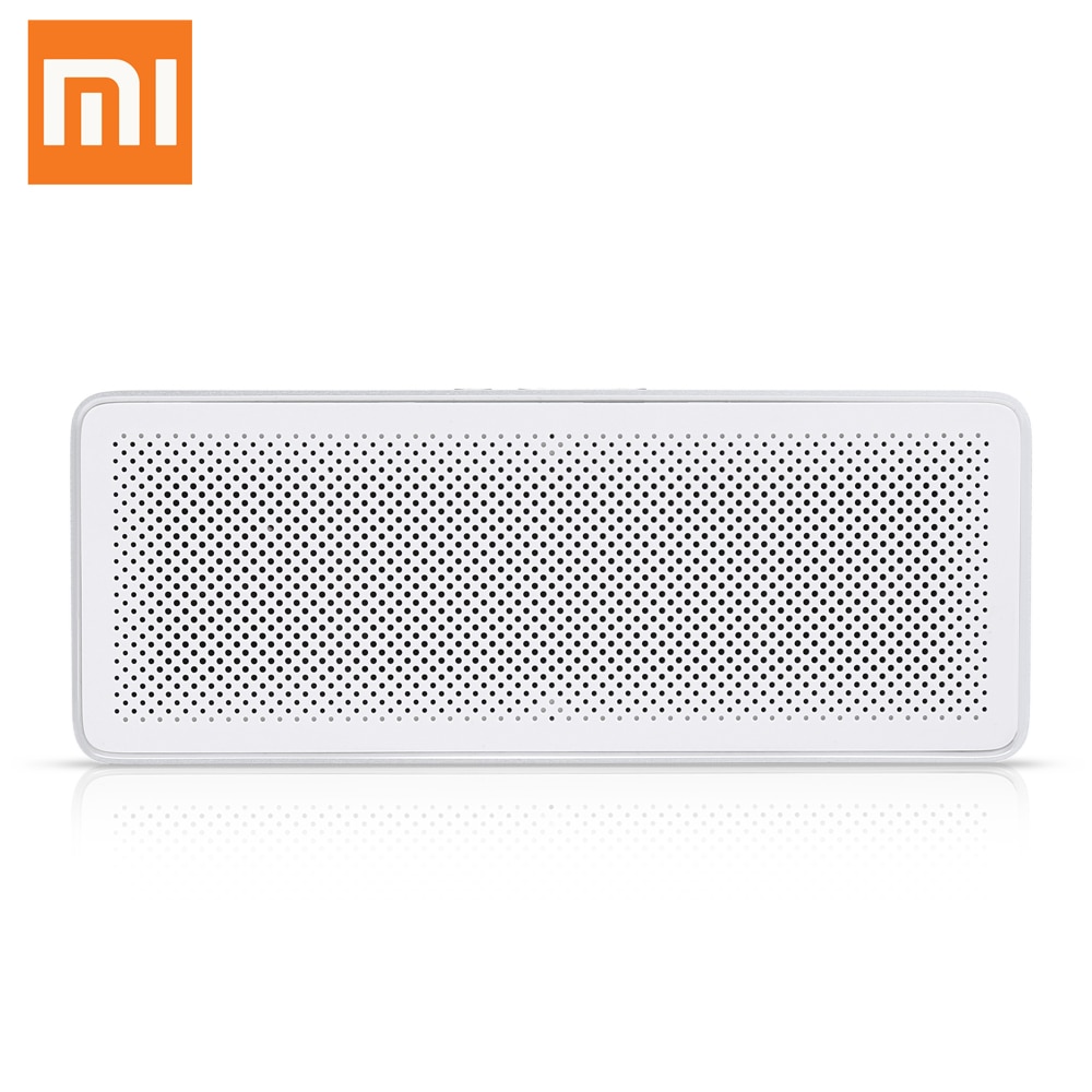 Originele Xiao Mi Mi Bluetooth Speaker Vierkante Doos 2 Stereo Portable Bluetooth 4.2 Hd High Definition Geluidskwaliteit Spelen muziek