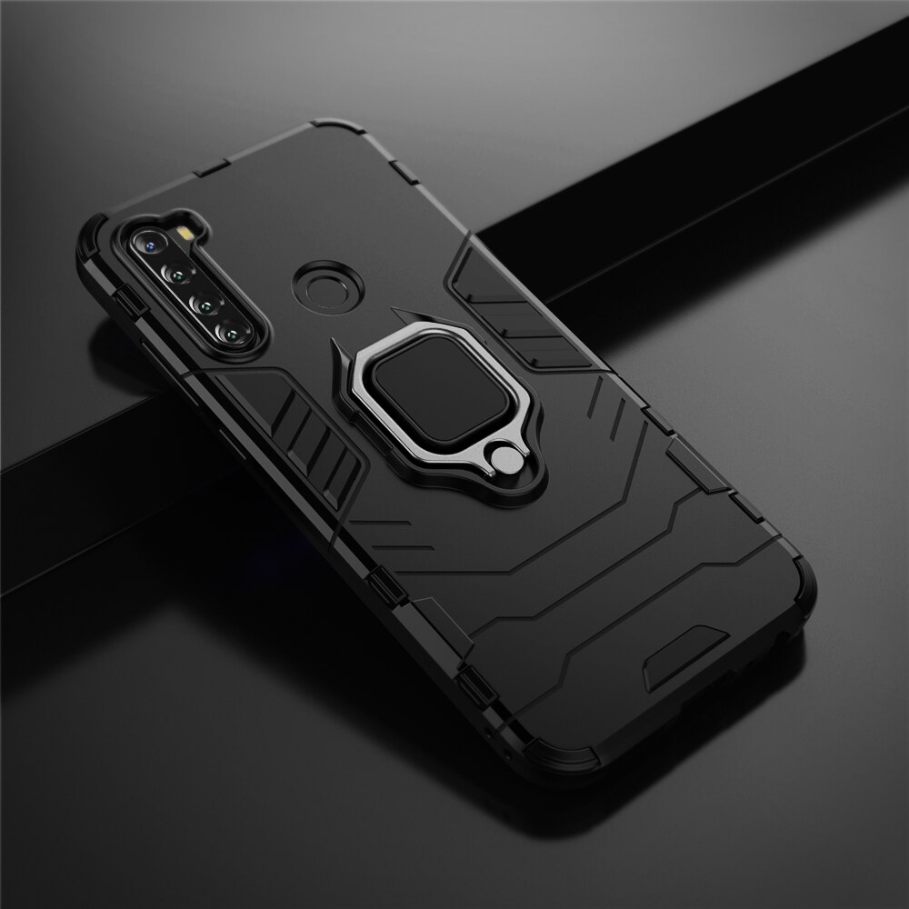 Shockproof Armor Case for Xiaomi Redmi Note 8T Case Ring Holder Stand Phone Cover for Xiomi Redmi Note 8T 8 T 11 Pro 10 9 9s 7 5