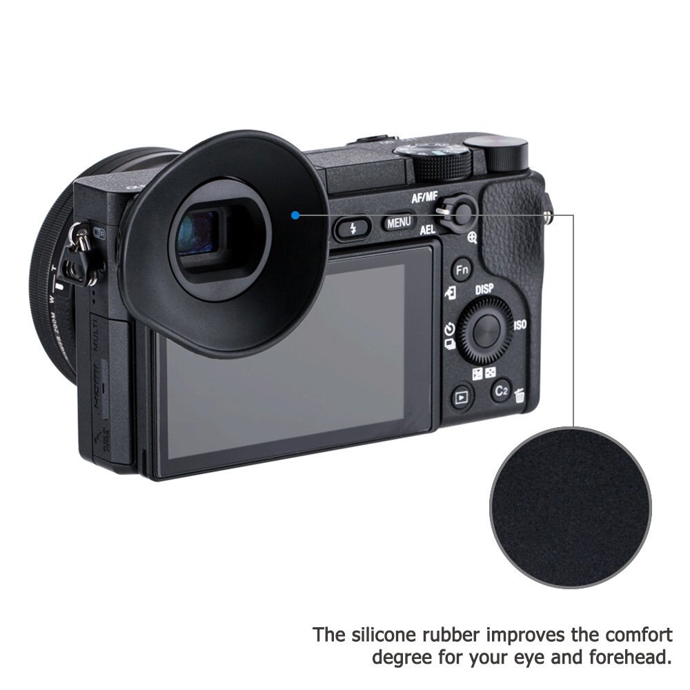 360 Graden Oogschelp Zoeker Oculair Voor Sony A6000 A6300 NEX-6 NEX-7 Camera Vervangt