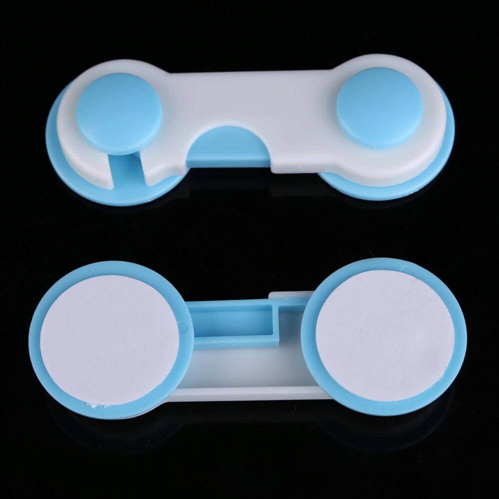 6/10pcs Deur Drawers Kledingkast Nuttig Todder Kids Baby Veiligheid Plastic Lock Blauw Edge & Corner Guards Voor baby Veilig Care Producten
