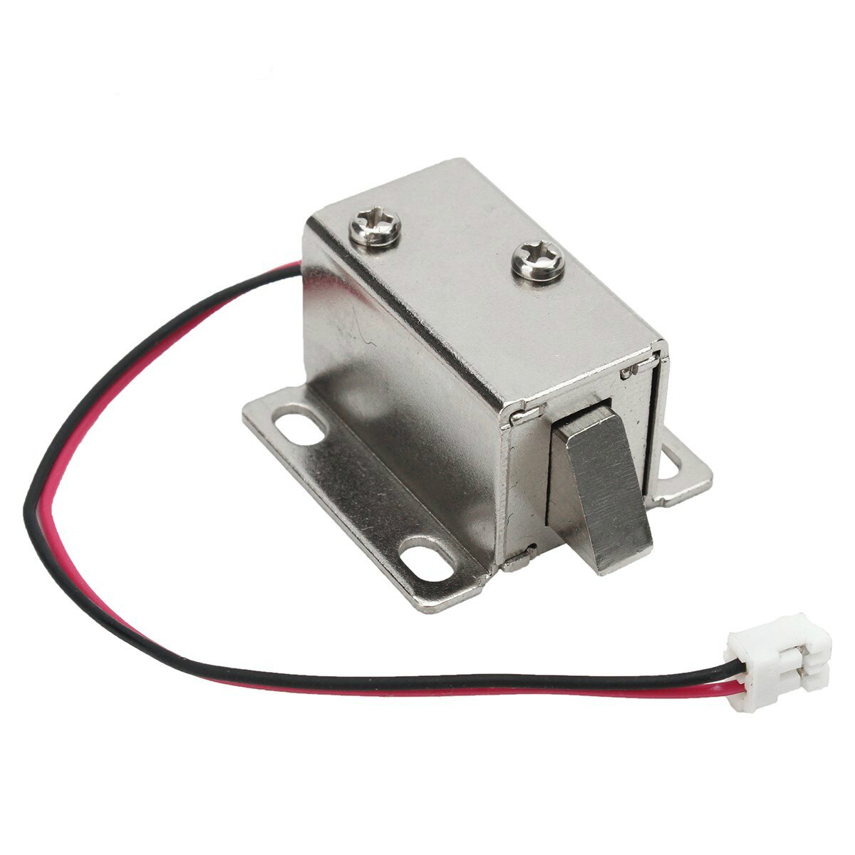 Elektronisk lås lås dør låge 12v/0.43a elektrisk udløser samling solenoid adgangskontrol