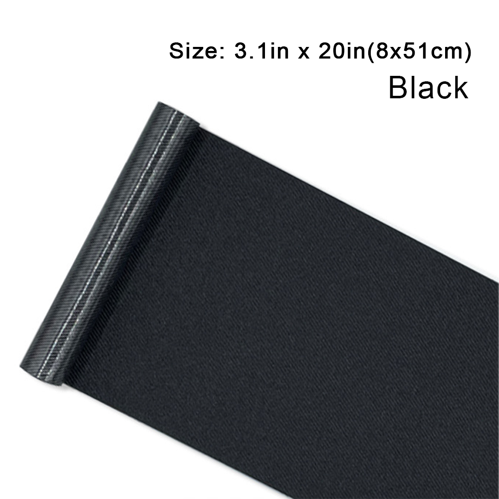 Parches de tela de sarga para ropa, parche para planchar para ropa, camiseta, pantalones, blanco, gris, Camel, caqui, negro, decoración de reparación, 8cm x 51cm: Latón envejecido