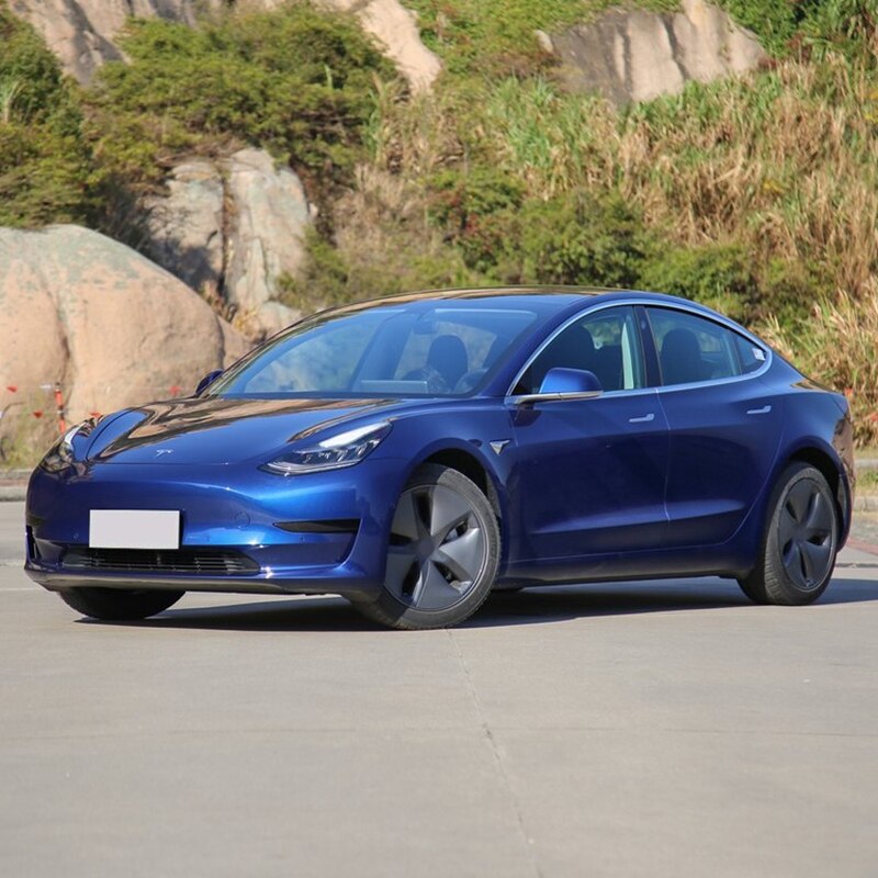Bil anti-kick repa dörr sparkskydd tröskel dörr tröskel skydd klistermärke för tesla modell 3