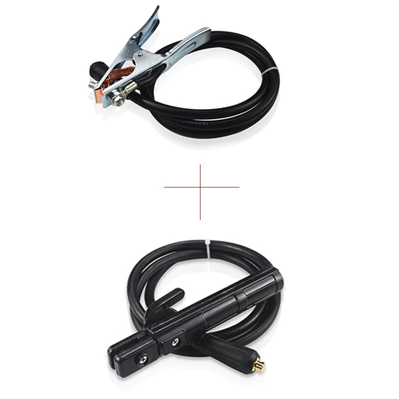 Suitable for 100A-200A welding machine 16 Square welding accessories welding equipment'hand holder and Welding ground clamp: Combination