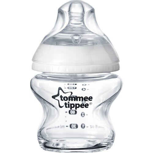 Tommee Tippee PP plus près de la Nature biberon en verre, 150 ml x 1 0 m +
