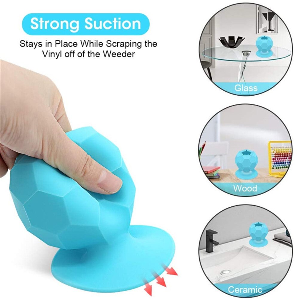 Portable Handicraft Waste Collector Household Vinyl Suction Cup Sewing Scrap Storage Collector DIY Handicraft Storage Accessires