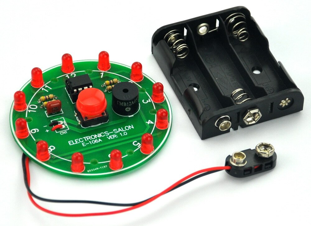 12 Position LED Electronic Lucky Rotary Board Kit,... – Grandado