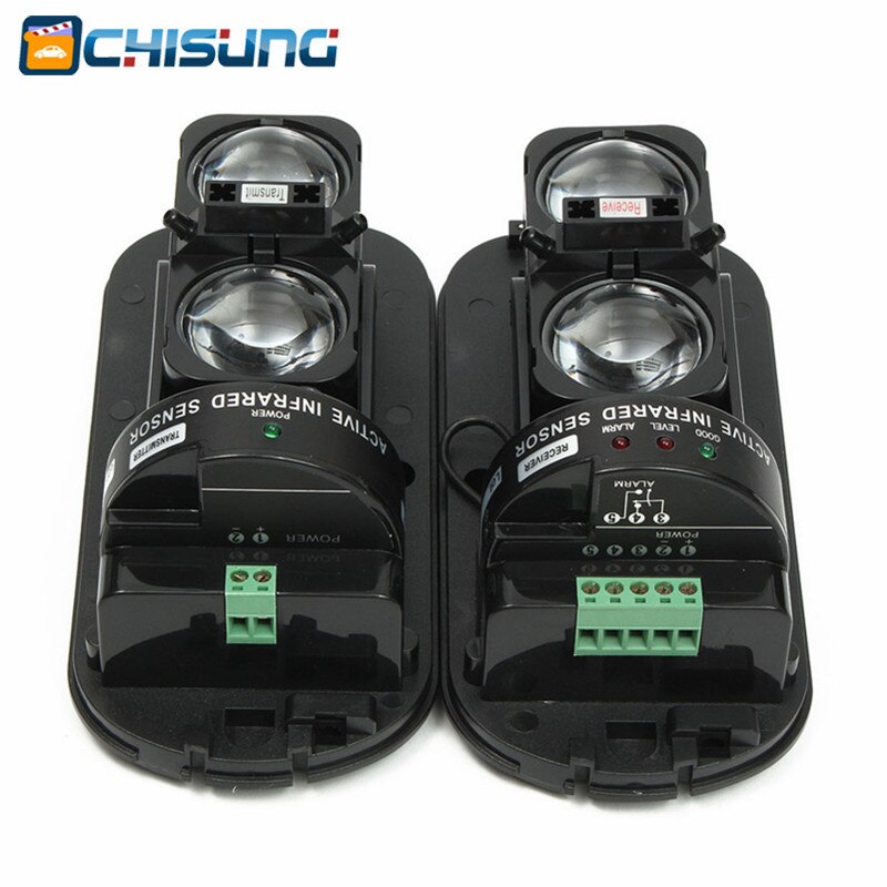 beam detector IP54 waterproof outdoor IR Sensor Dual Beam infrared barrier Detector for home alarm system